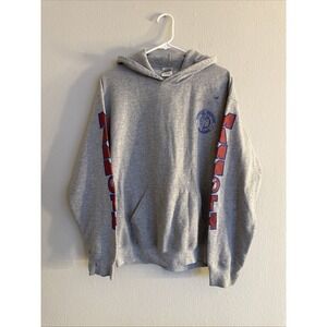 Mammoth Mountain Resort Hoodie Sweatshirt Men M Gray Stained Logos Ski Snowboard